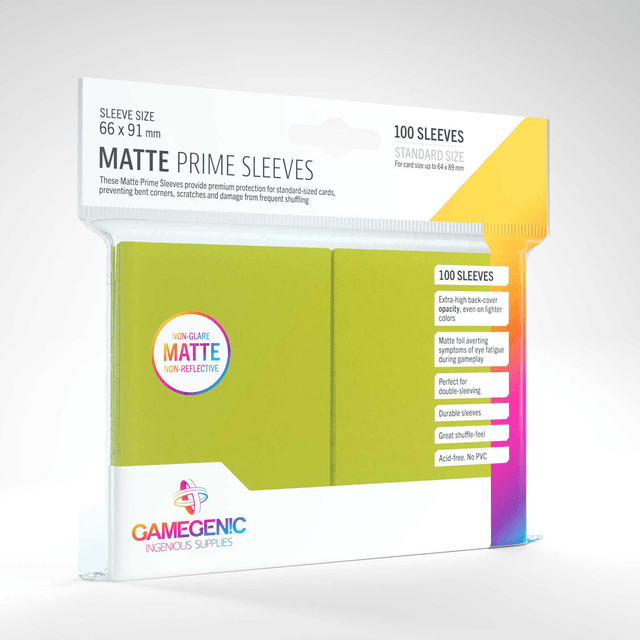 Matte Prime Sleeves - (100)