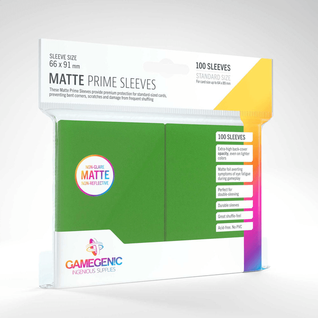 Matte Prime Sleeves - (100)
