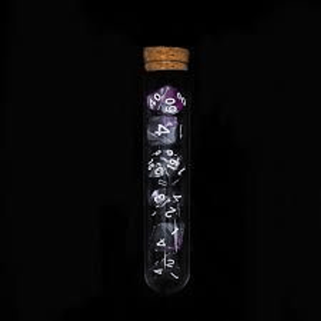 Dice in bottle