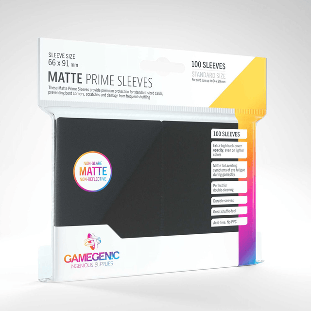 Matte Prime Sleeves - (100)