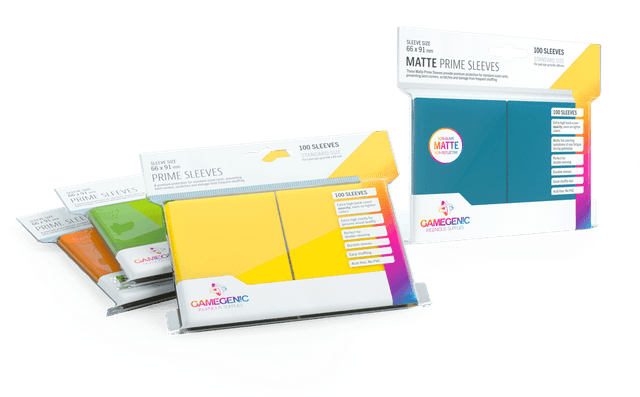 Matte Prime Sleeves - (100)