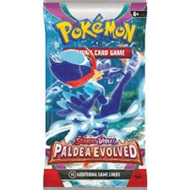Paldea evolved booster pack